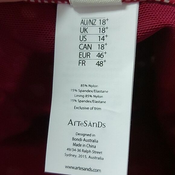 Artesands Bikini Bottom Size US 14+ - Picture 4 of 6